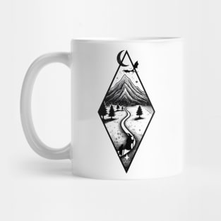 Road to the Lonely Mountain - Fantasy Mug